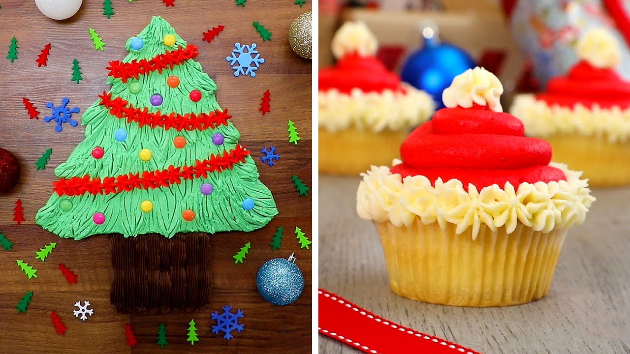 19 Christmas Pull Apart Cupcakes and Party Food Ideas