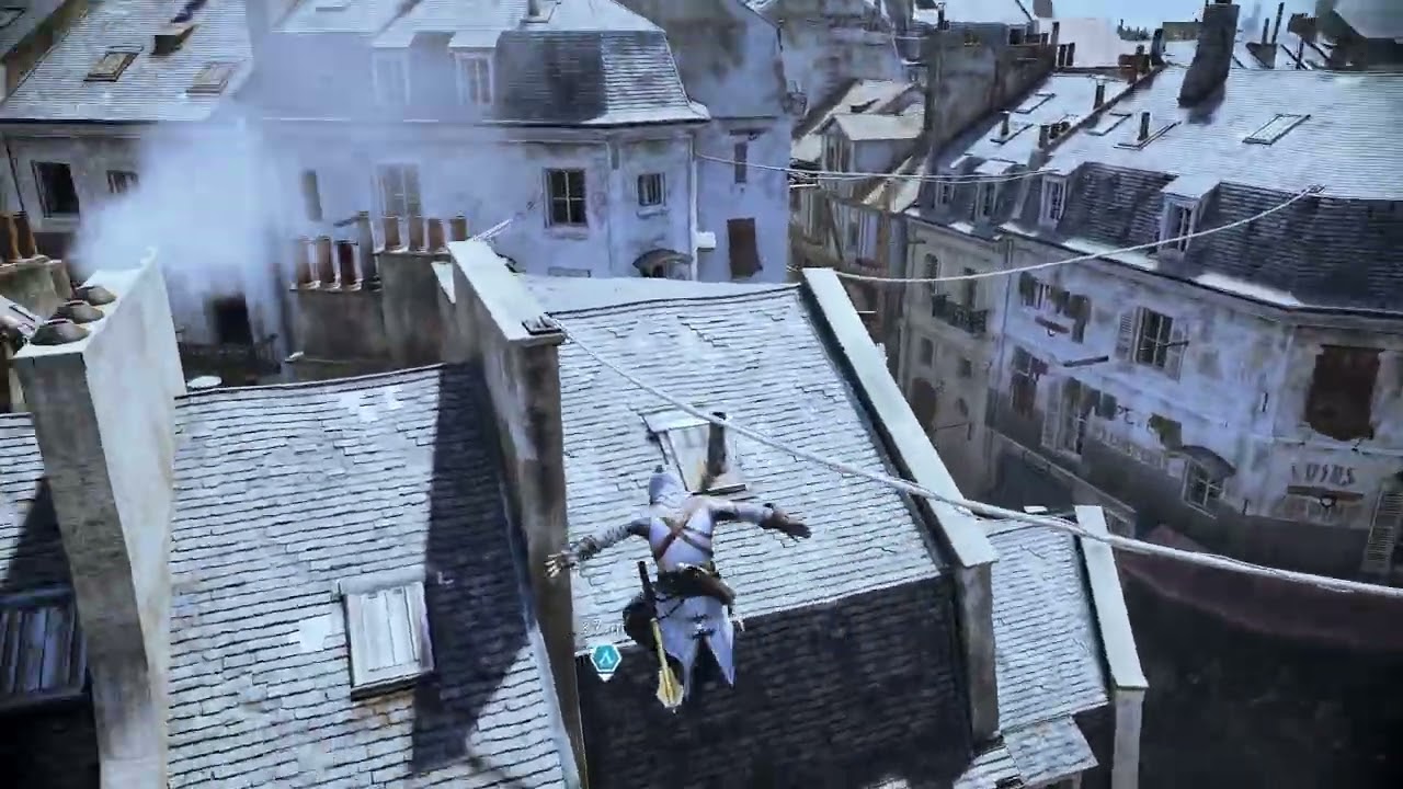 AC UNITY:  Freerunning and climbing trough Paris.