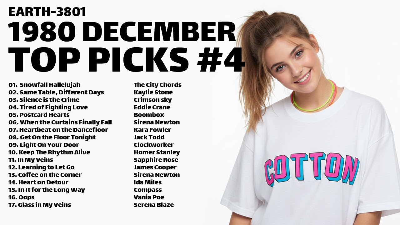 Greatest Hits of the 80s – Week 4, December 1980 | Earth-3801| Perfect for Work, Chill, Coffee time!