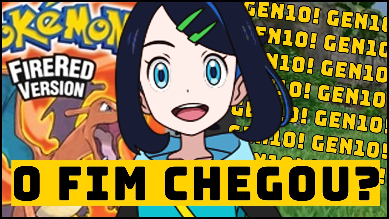 POKÉMON FIRE RED NO SWITCH? GEN 10, POKOPIA FIM DO ANIME?