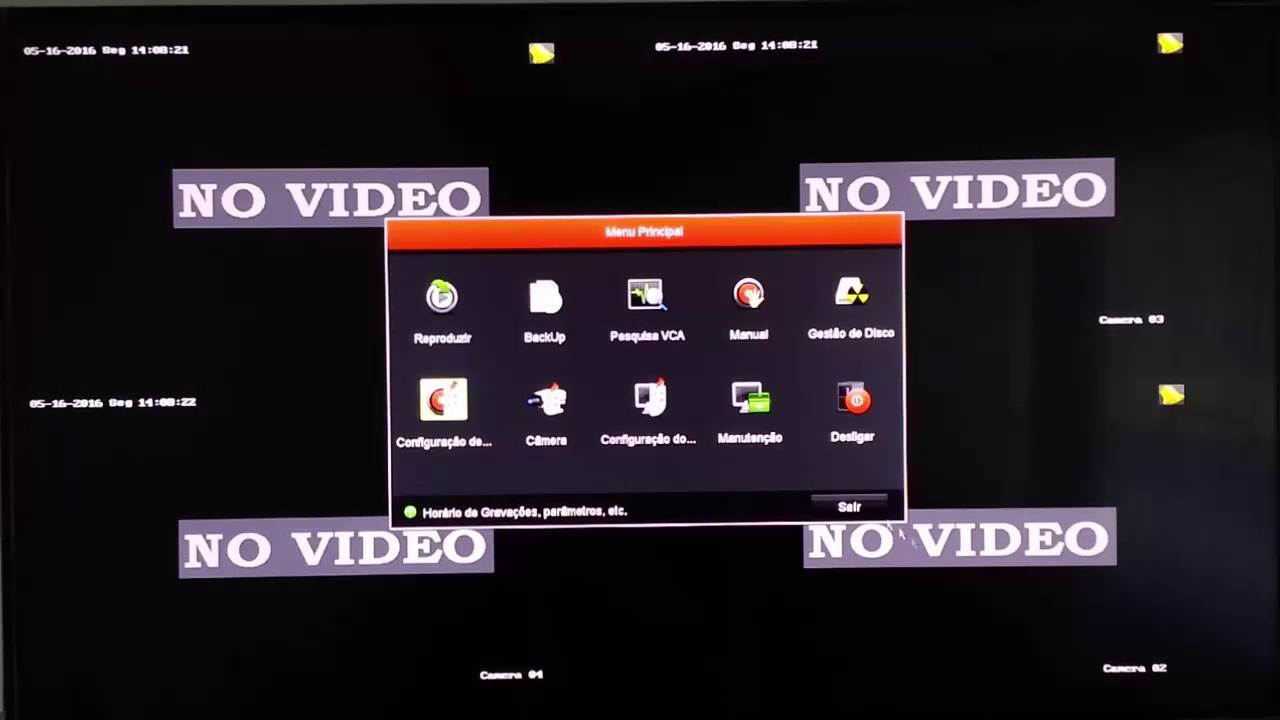 Como configurar gravação por movimento - Hikvision