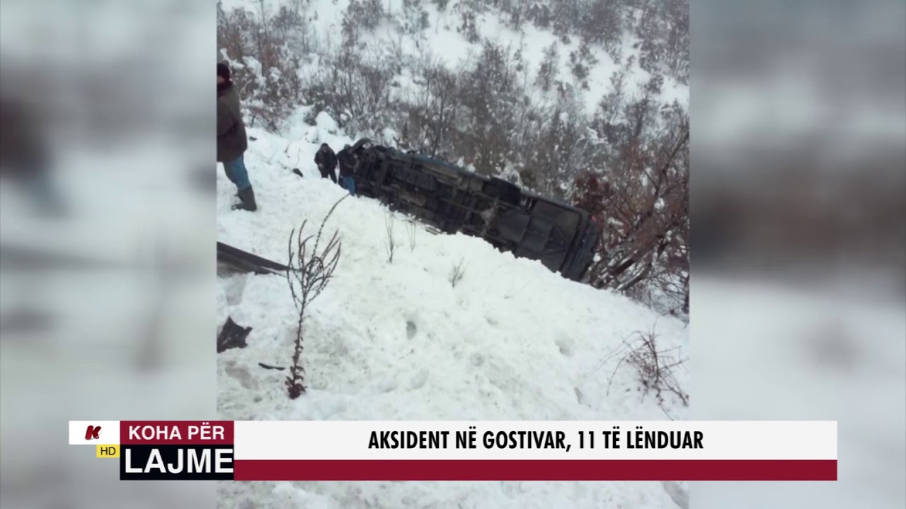 AKSIDENT NË GOSTIVAR, 11 TË LËNDUAR