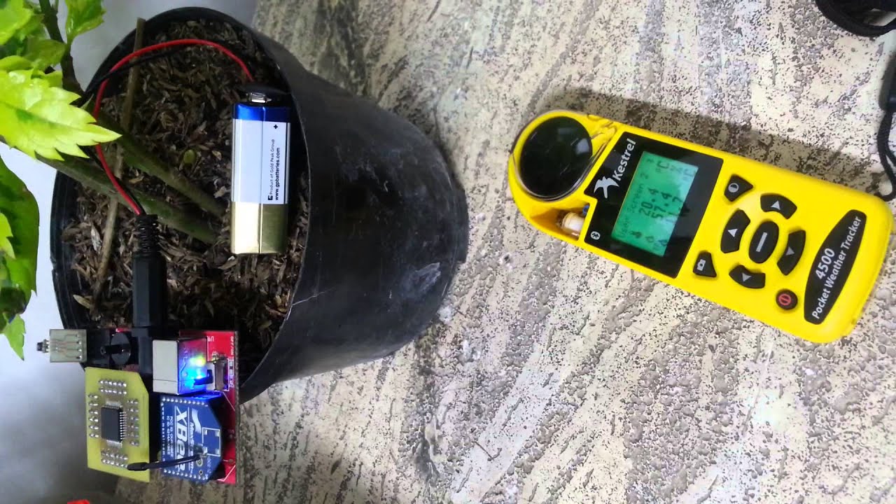 SHT71 vs Kestrel 4500 Pocket Weather Tracker Parte 2