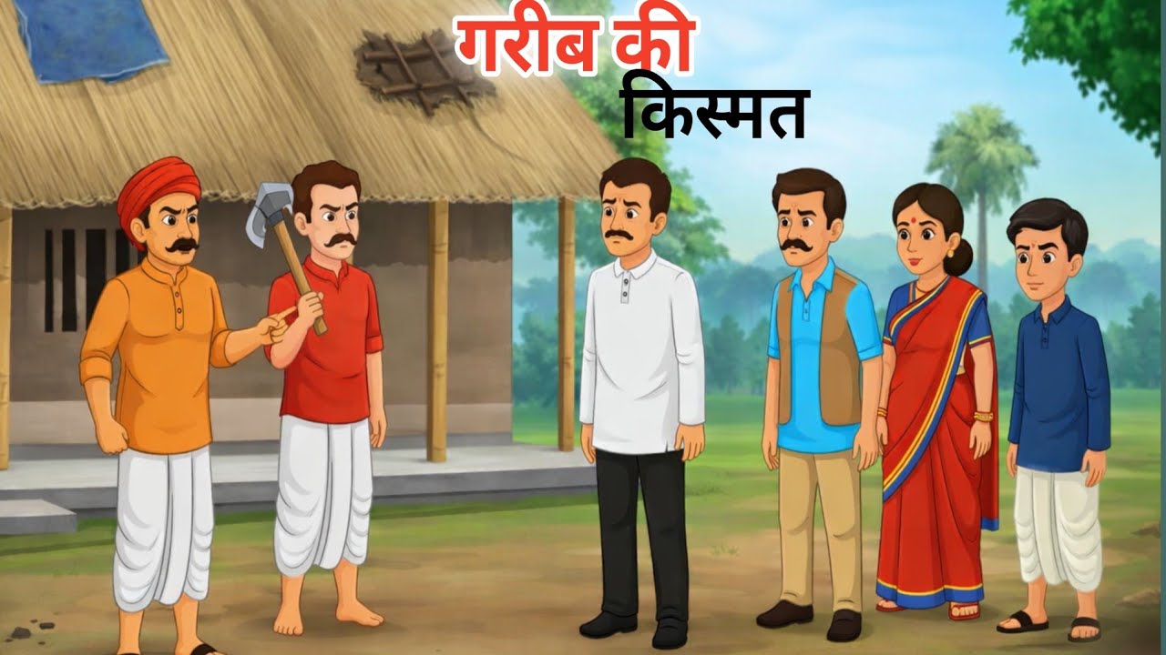 गरीब आदमी की किस्मत | Hindi moral story | hindi kahaniyan | Moral Story”