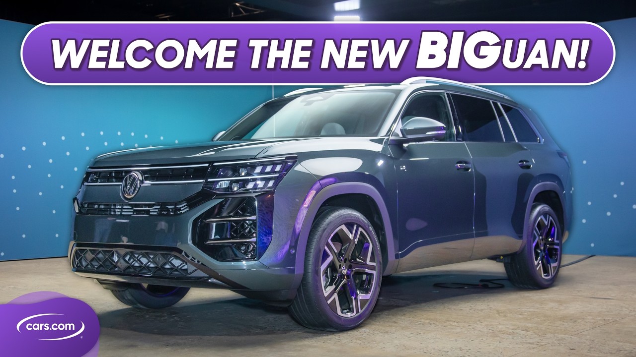 Volkswagen представил более элегантный и роскошный Atlas 2027 года на Нью-Йоркском автосалоне.