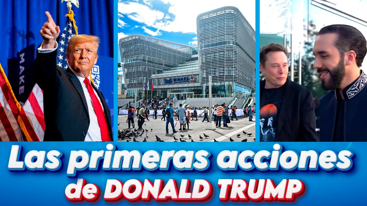 Las primeras decisiones de DONALD TRUMP 👀 Bukele, Milei y Trump EL TRIDENTE | NOTICIAS DE LA SEMANA