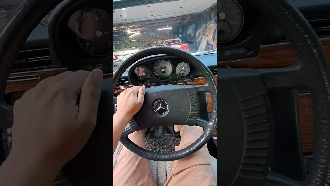 Benz didn't mess around back in 1980. You can feel and hear the quality! #vintage #w116 #classiccars
