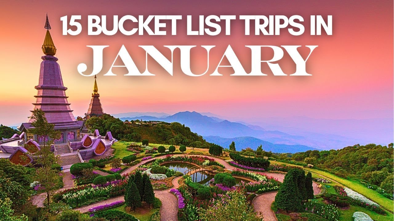 ЛУЧШИЕ МЕСТА ДЛЯ ПОСЕЩЕНИЯ В ЯНВАРЕ! Полный путеводитель по местам для январского отпуска в форма...