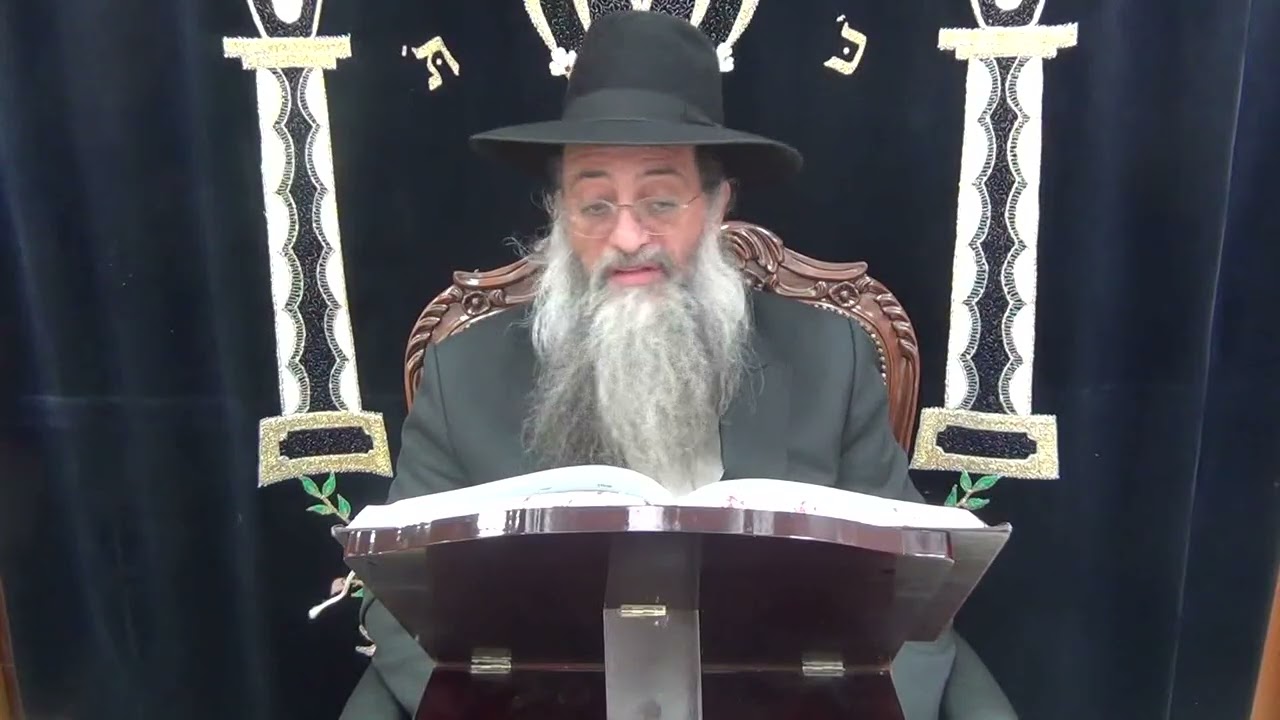 פרשת ויקהל פקודי תשפו parashat vayakhel pekudei 2026 said by Rabbi Menachem Avraham Biton Kfar saba
