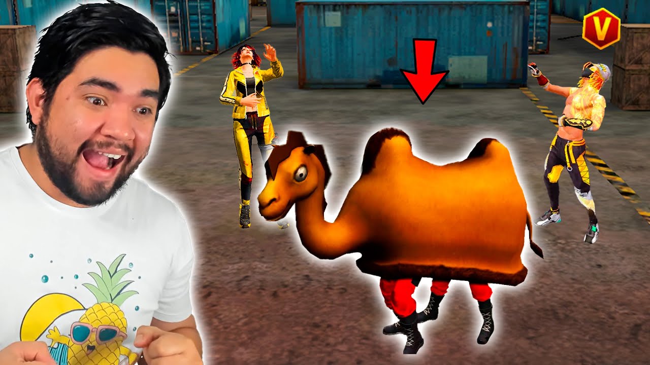 TROLEAMOS CON EL NUEVO EMOTE DE CAMELLO EN FREEFIRE 🤣