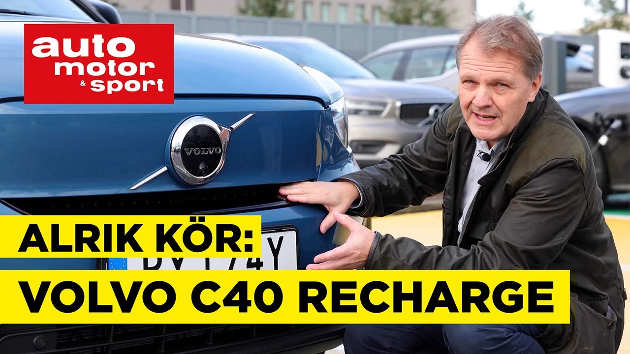 Alrik kör Volvo C40 Recharge – "Full fart framåt!"