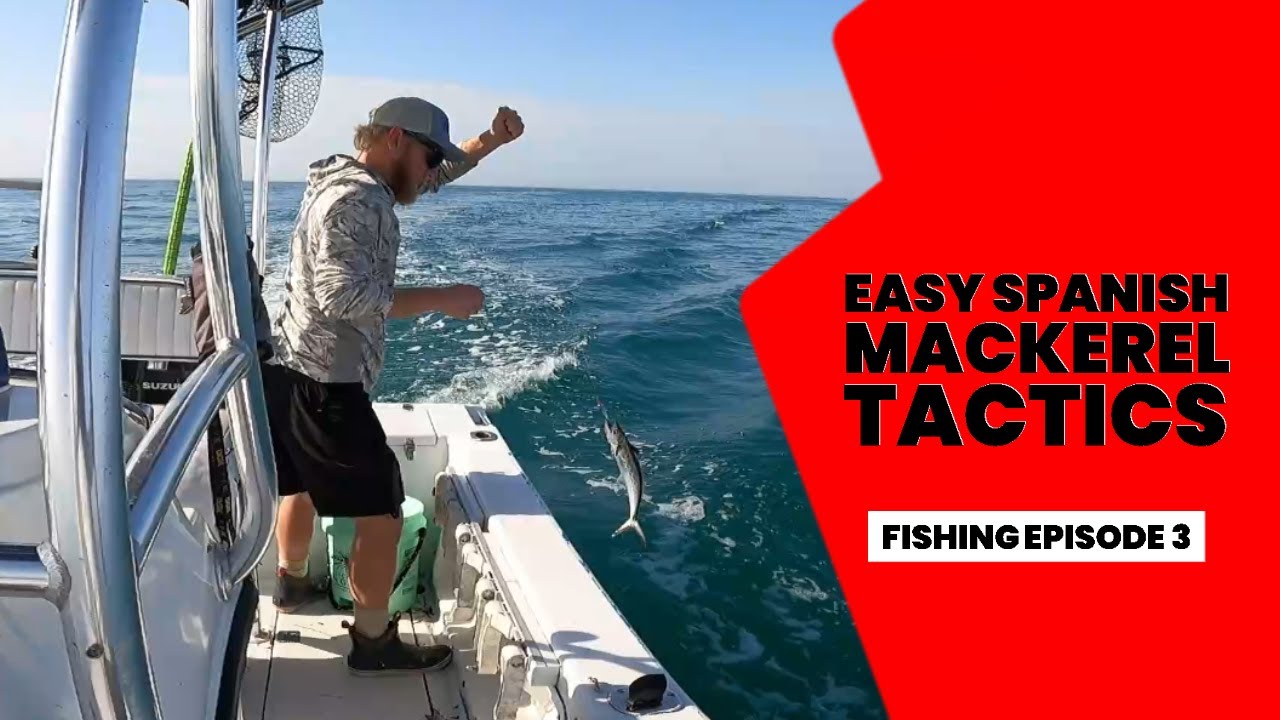 Easy Spanish Mackerel fishing in North Carolina