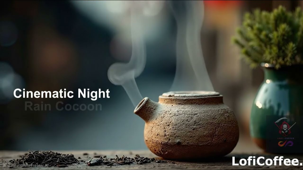 Lofi Coffee ☕Cinematic Night Rain Cocoon