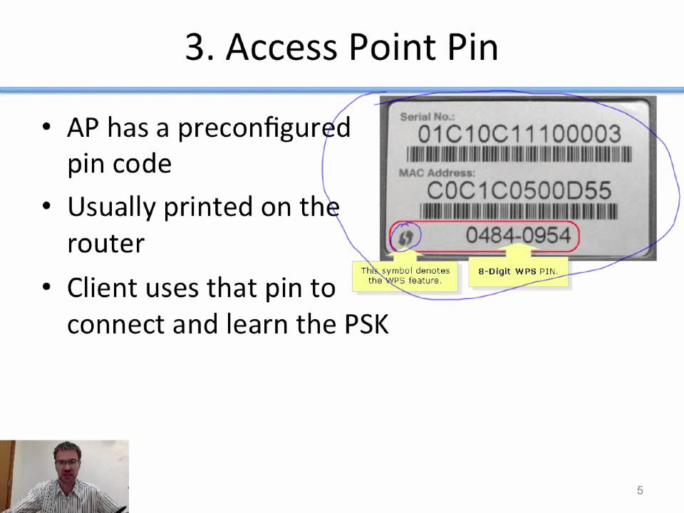 CMPS 485: Flaws in Wi-Fi Protected Setup
