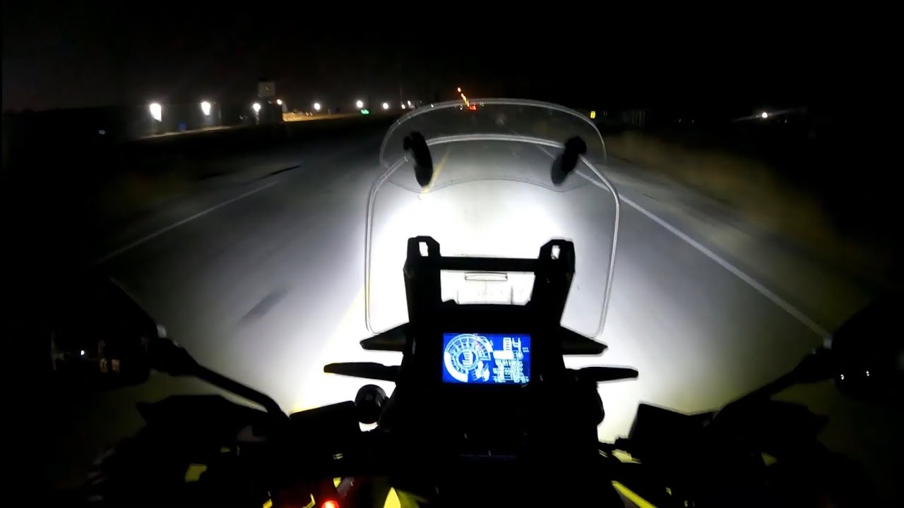 My 2021 Suzuki V-Strom 1050XT/XA - Night Riding