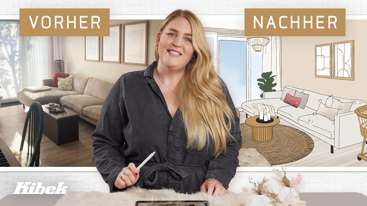 Kleines Wohnzimmer optisch vergr&ouml;&szlig;ern | Kibek Makeover