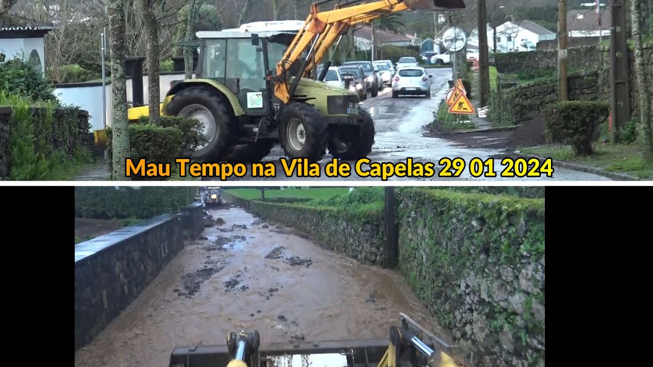 Mau Tempo Vila de Capelas Caminhos Partidos e Muita Terra