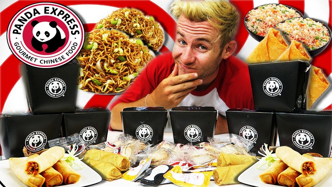 THE SUPERCHARGED PANDA EXPRESS MENU CHALLENGE! (10,000+ CALORIES)