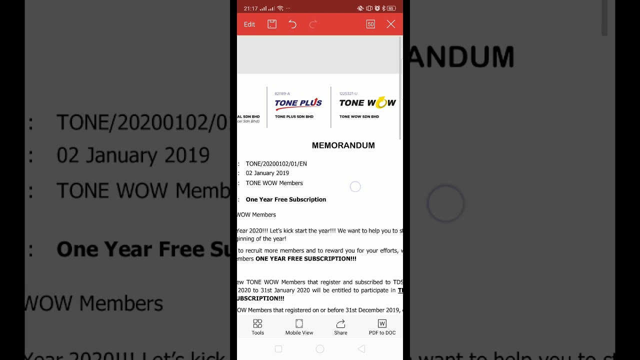 Testing using wps office annotations and  video recorder
