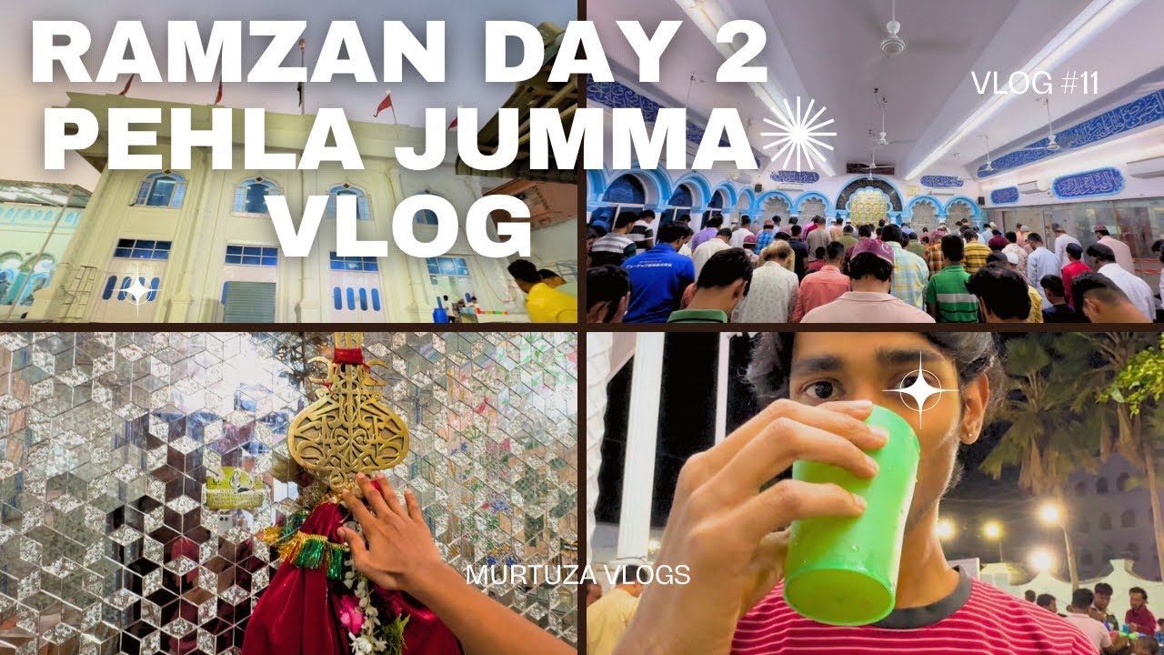 RAMZAN DAY 2 PEHLI JUMMA  | BAITUL QAYAM ( A.T.F.S )📍| HYDERABAD INDIA 🇮🇳 | MURTUZA VLOGS