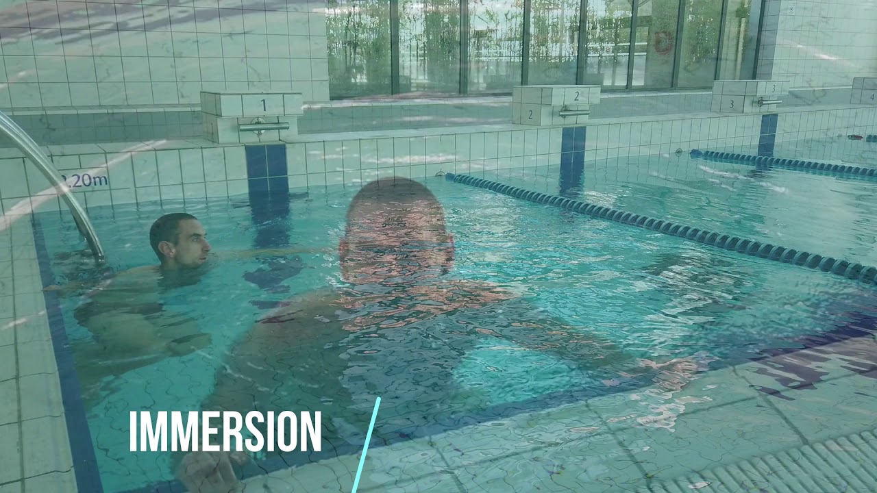 L'immersion et les entrées dans l'eau