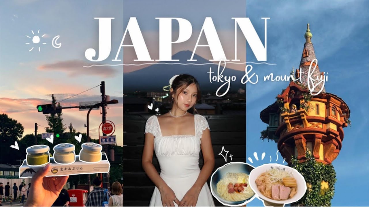 JAPAN VLOG: TOKYO 🗻 living in a dome in mount fuji, night in shibuya, duck ramen *tsunami warning*