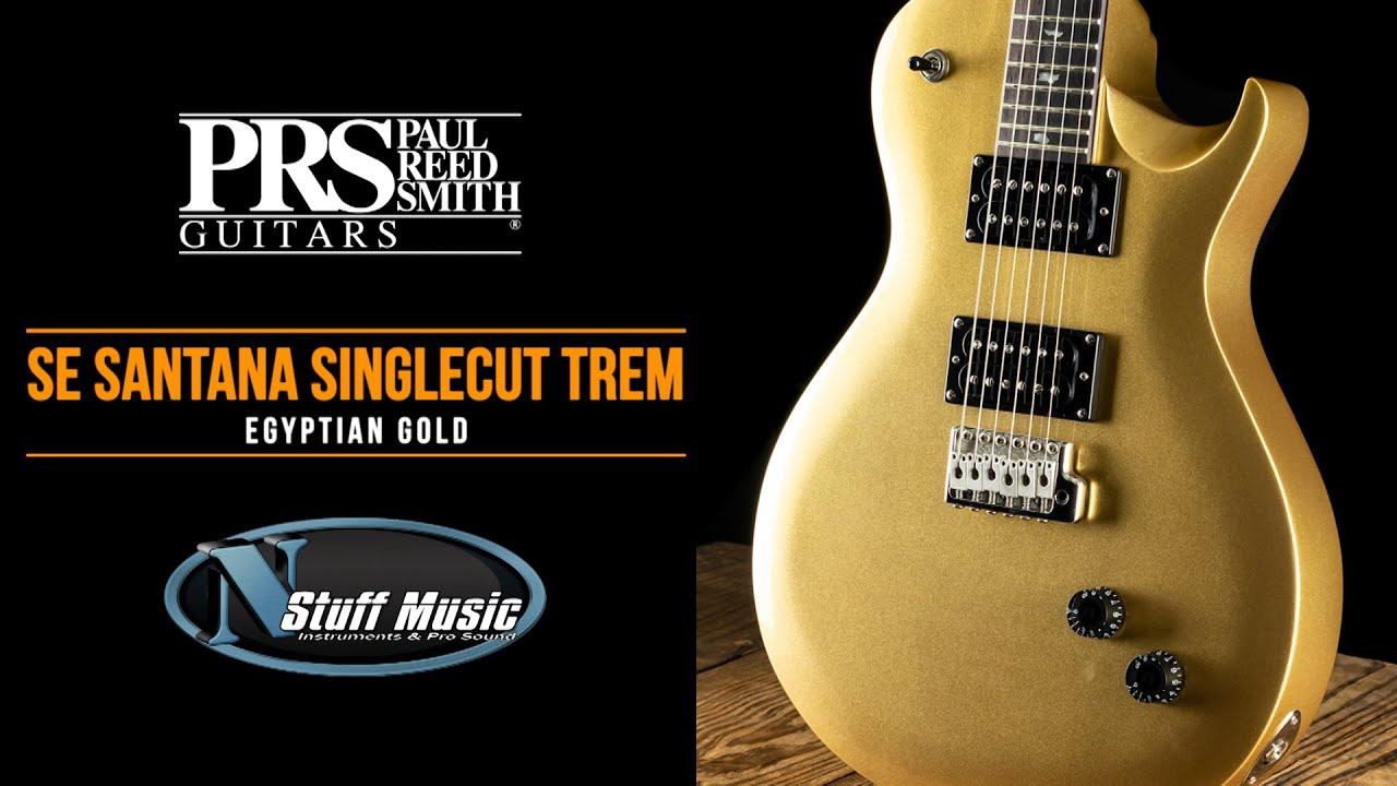 PRS SE Santana Singlecut Trem - In-Depth Demo!