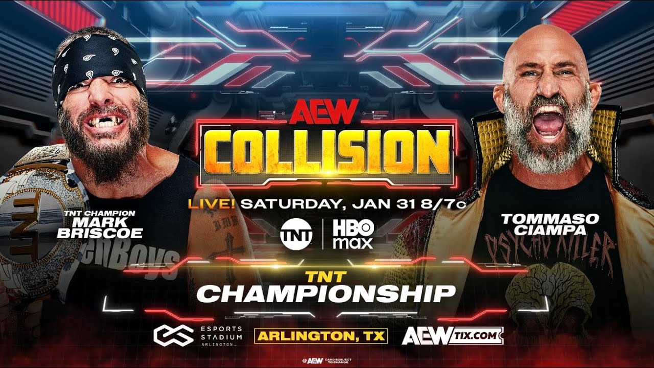 Mark Briscoe vs Tommaso Ciampa | AEW COLLISION 31.1.2026