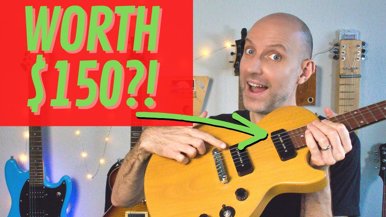 Is this CHEAP Epiphone with P-90s worth it? [guitar review and demo] #electricguitar
