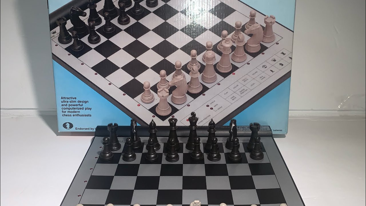 Radio Shack Computerized Chess Game 1650 How it works