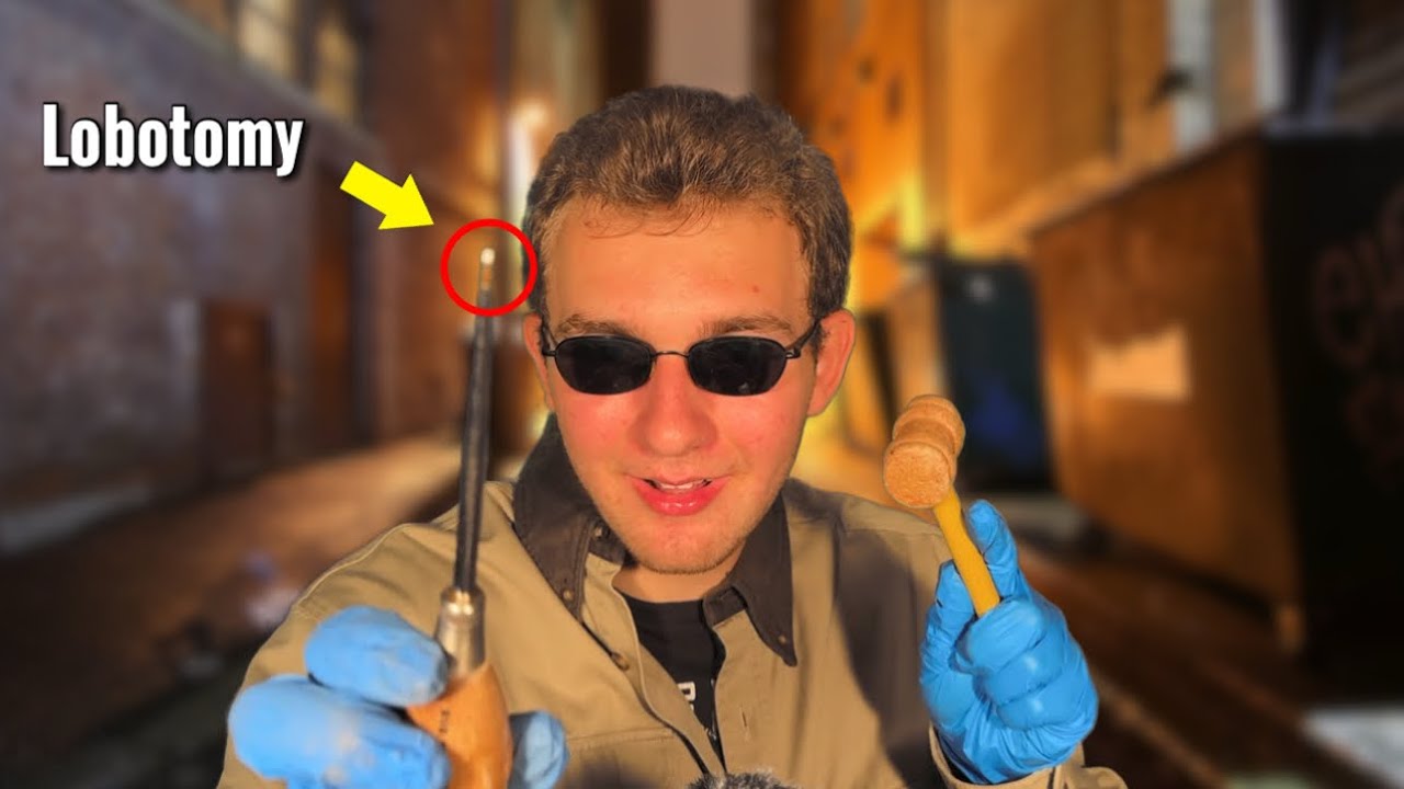 ASMR giving you an ILLEGAL LOBOTOMY