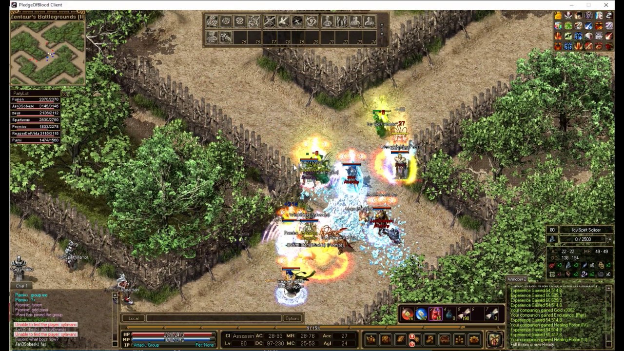 미르의전설3 Legend Of Mir 3 ZentaurX - PledgeOfBlood - PVP