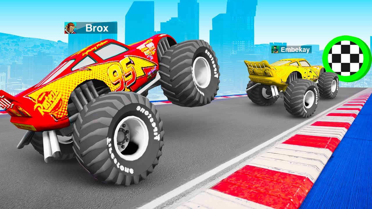 Das BESTE MONSTER TRUCK RENNEN in GTA 5!