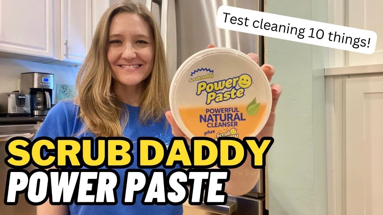 Тестирование пасты Scrub Daddy POWER PASTE | 10 вещей, которые нужно очистить