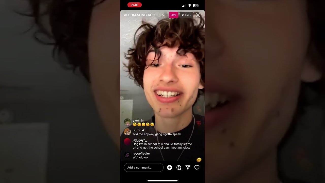 glaive plays songs from his new album on instagram live (04/25/23)