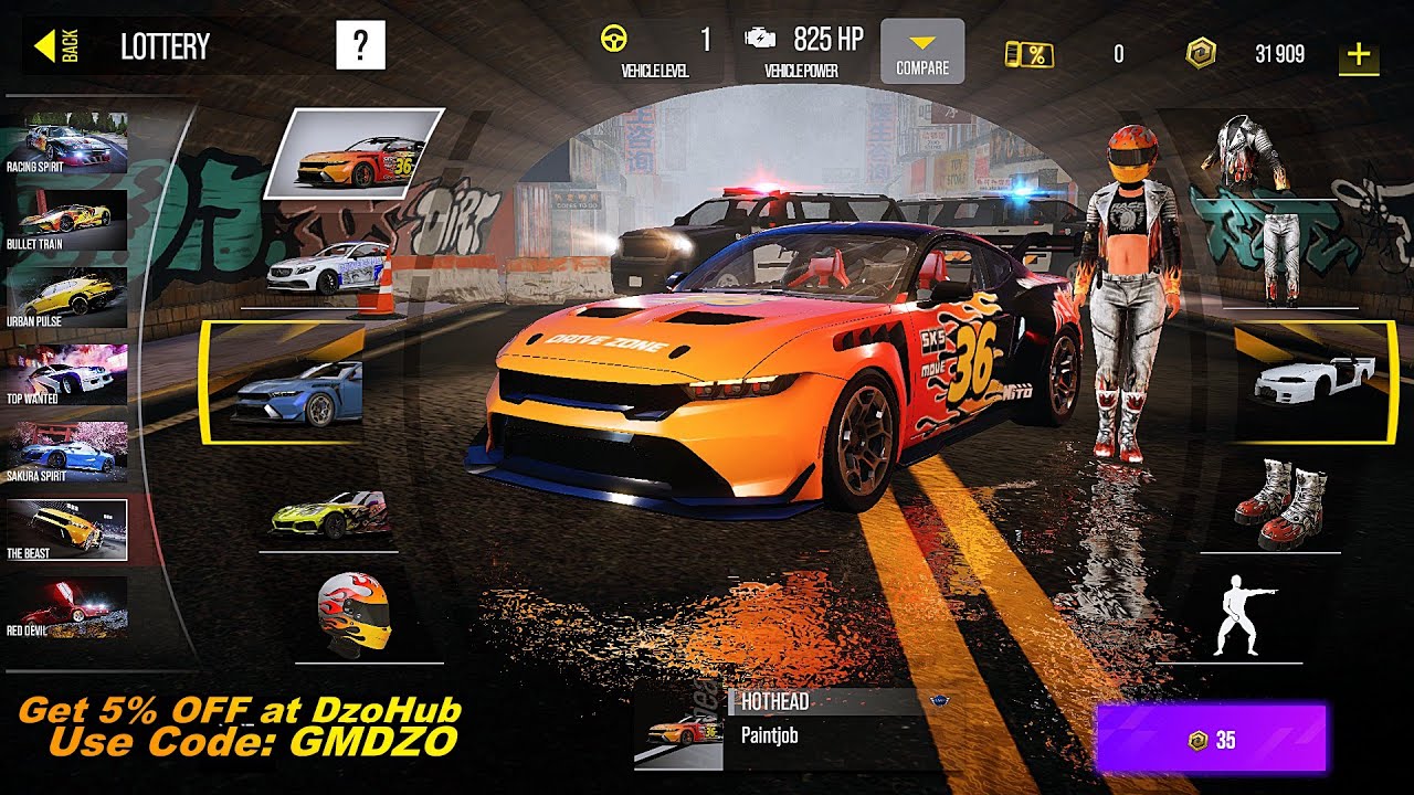 Drive Zone Online || The Beast Lottery Spin 
