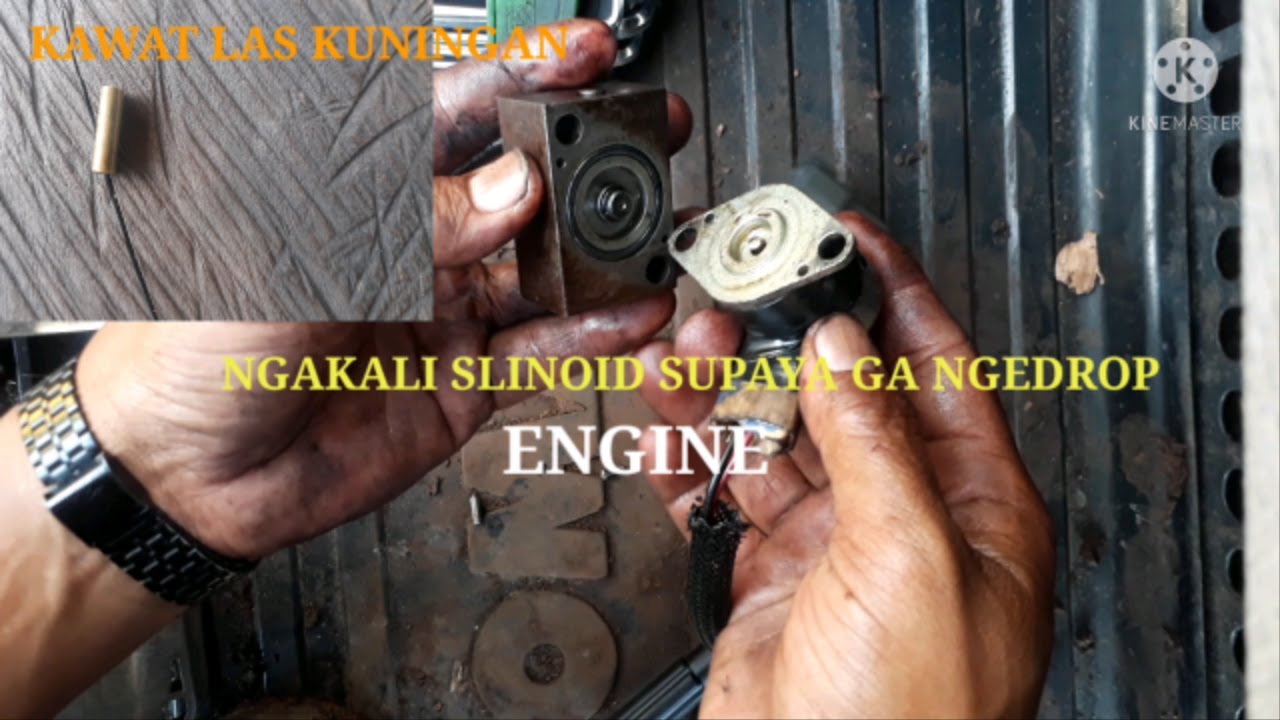 Ngakali Slinoid Pilot Valep pompa 1 dan pompa 2 agar tidak ngedrop engine dan low power