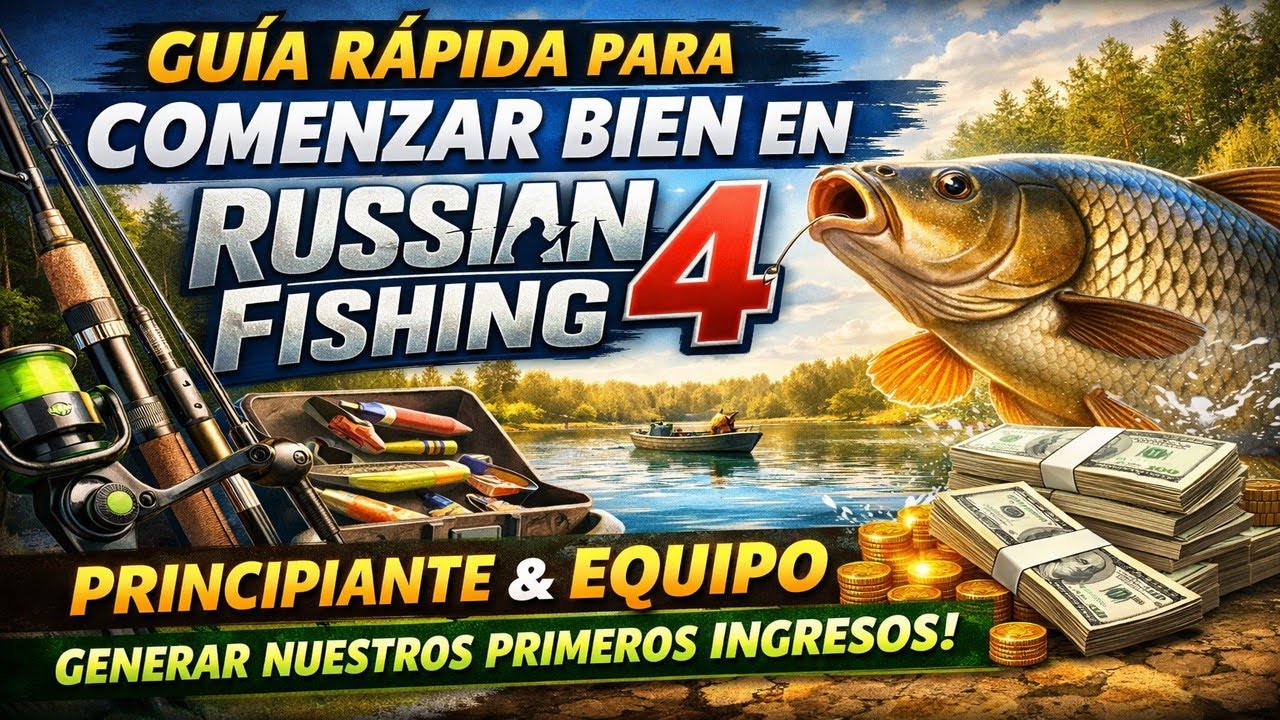 Lo que nadie te explica al comenzar en Russian Fishing 4