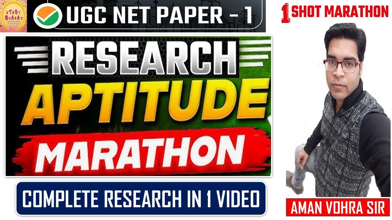 Research aptitude Marathon video | Complete Research aptitude in 1 video | Ugc net research aptitude