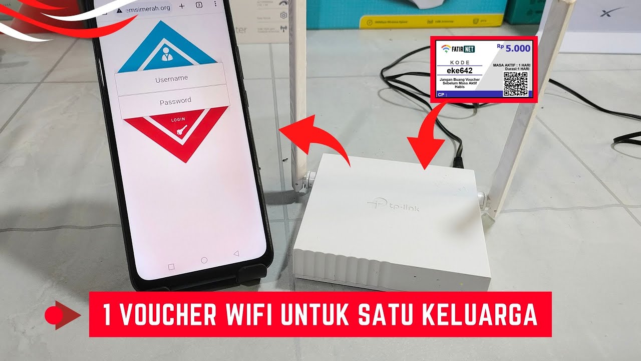 Cara Pakai 1 Voucher WIFI Untuk Rame Rame Dengan Tplink TL-WR844N Sampai Berhasil