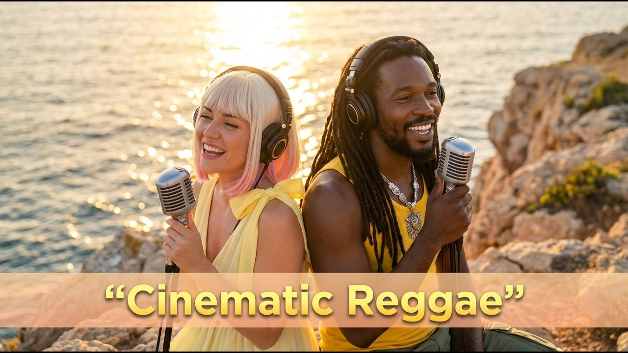 Cinematic Reggae Fusion Song — Love Amplified (Beach Sunset Visuals)