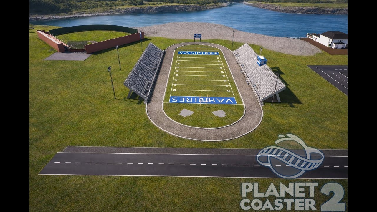 Graves Point: Adding Sports Facilities (Planet Coaster 2)