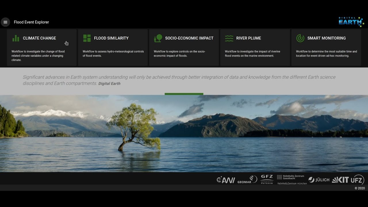 DigitalEarth ClimateExplorer Full
