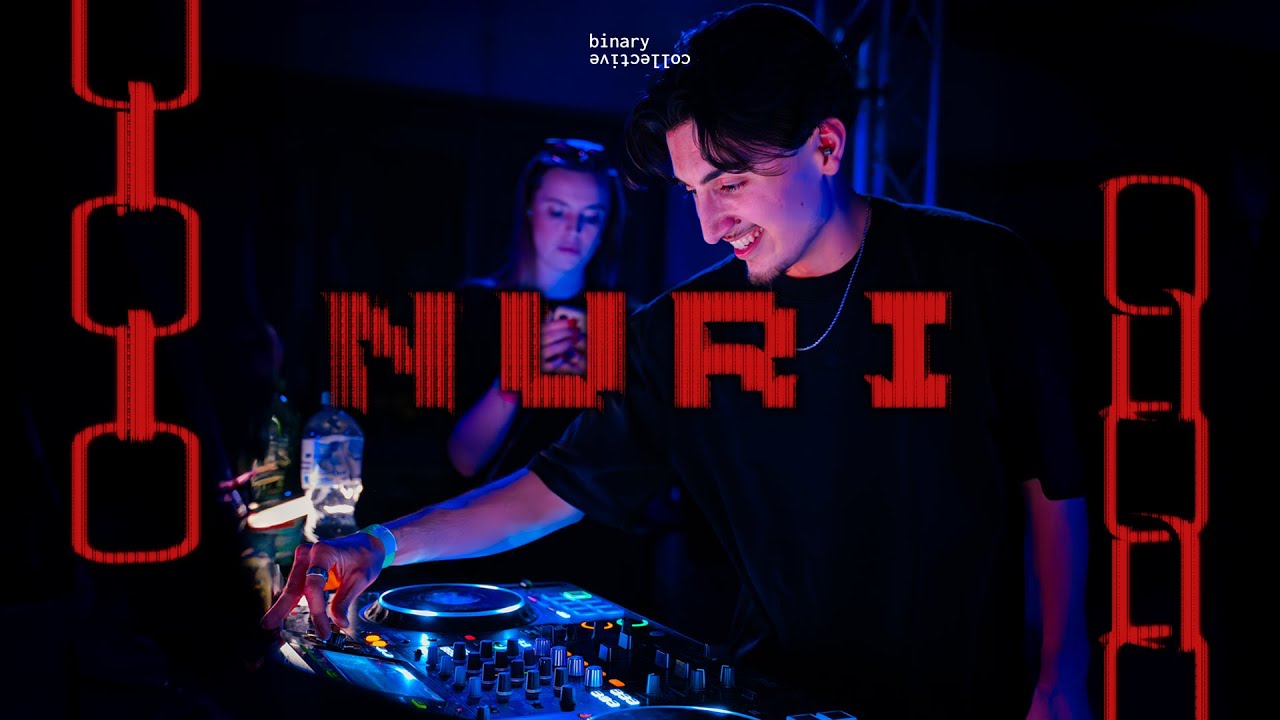 Hard Techno Set by NURI @ Binary Rooftop Rave 08/03/25 | 165 BPM