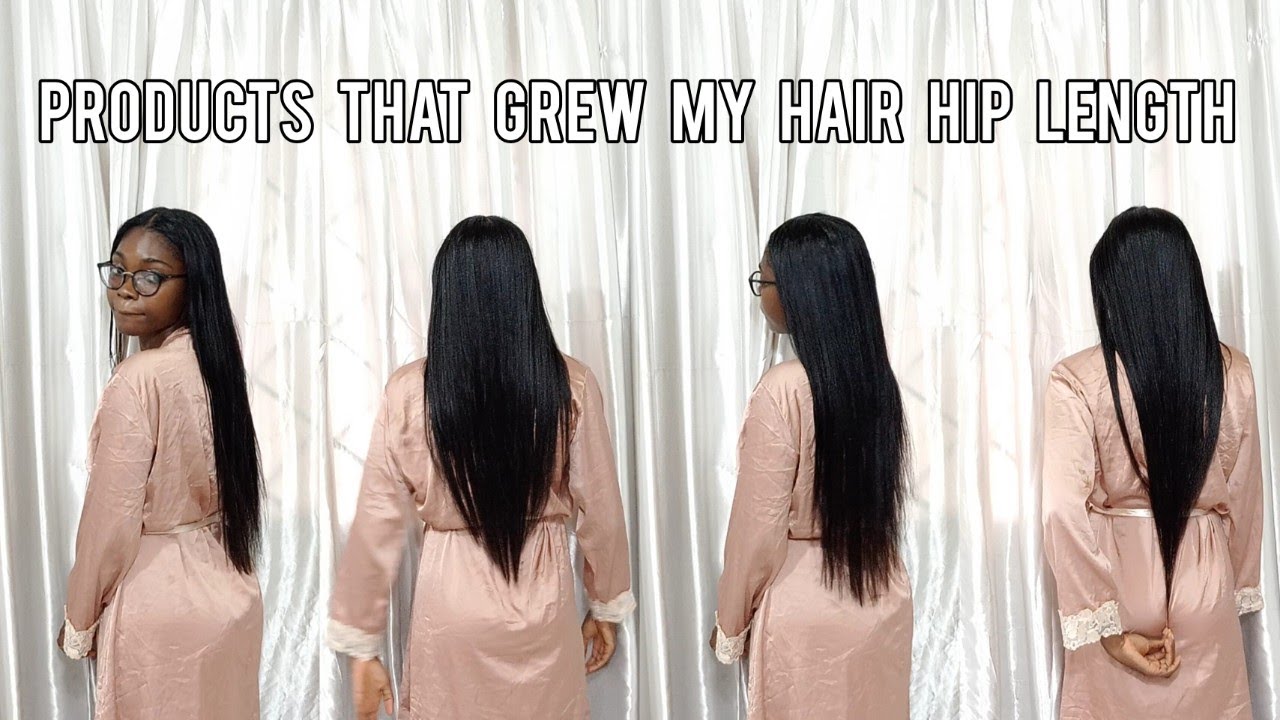 9 PRODUCTS  THAT GREW MY HAIR HIP LENGTH // HAIR CARE PRODUCTS