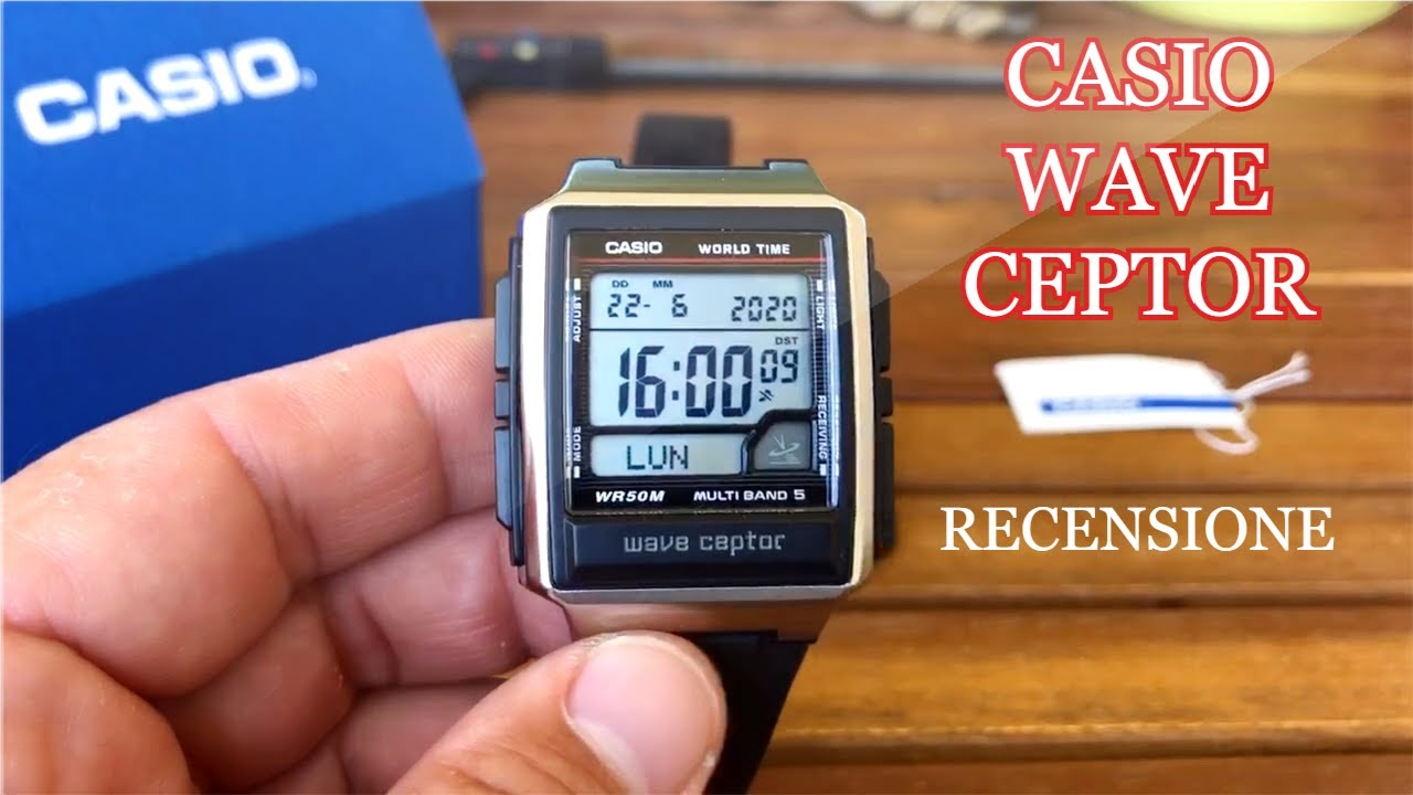 Recensione CASIO WAVE CAPTOR ⌚ Alta Precisione e tanta qualit&agrave;