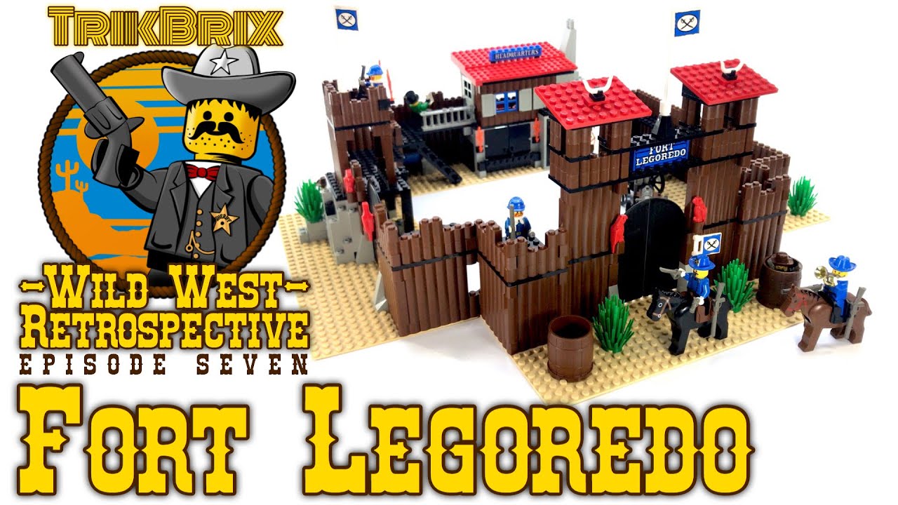 LEGO 6769 Fort Legoredo *VINTAGE REVIEW!* - Wild West Retrospective, Ep. 7