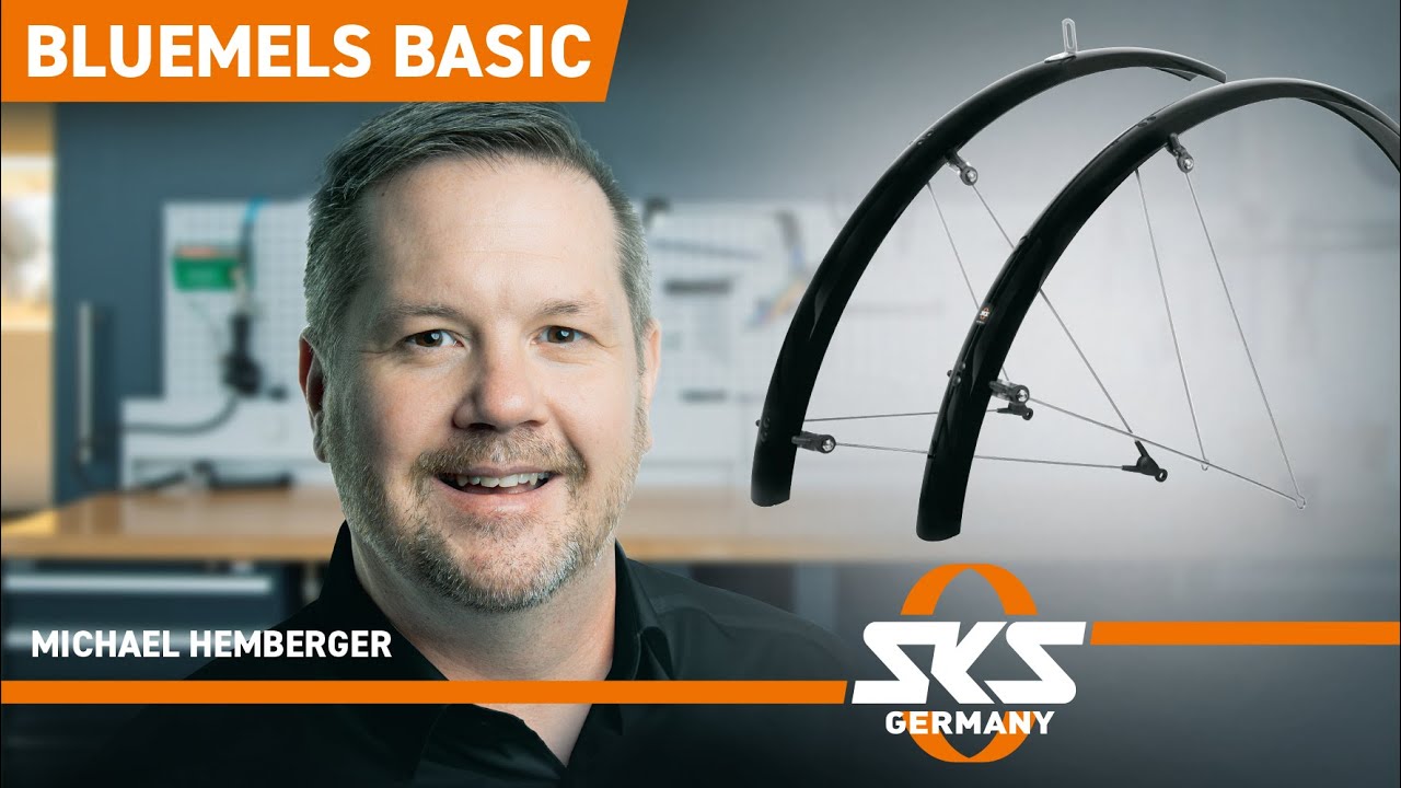 So montiert ihr das BLUEMELS BASIC Schutzblech | How to mount the BLUEMELS BASIC mudguard