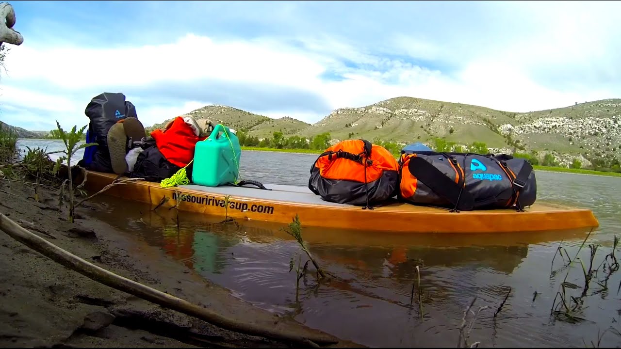 Missouri River by SUP! (Stand-Up Paddleboard) - Episode 1