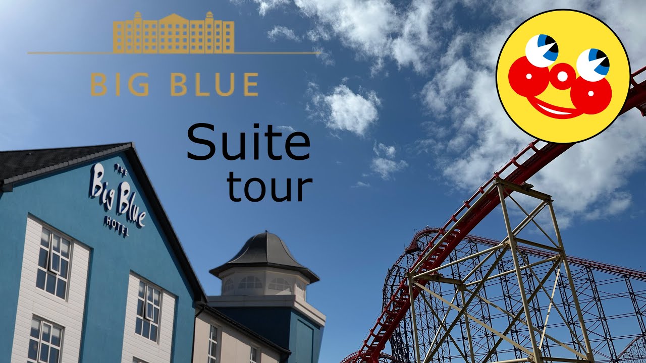 Let’s explore a suite at the Big Blue Hotel Blackpool